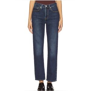 LEVI’S NWT 501 Original Straight-Leg Button-Fly Stretch Jeans Women’s Size 27x30